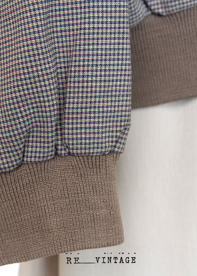 獨角獸摩卡小格紋夾克外套10