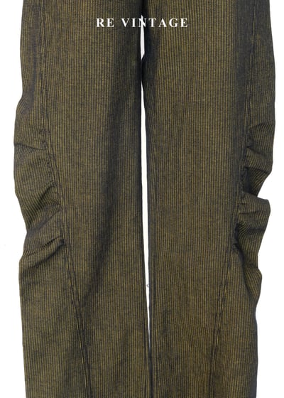 黃光行星軌道低腰長褲4