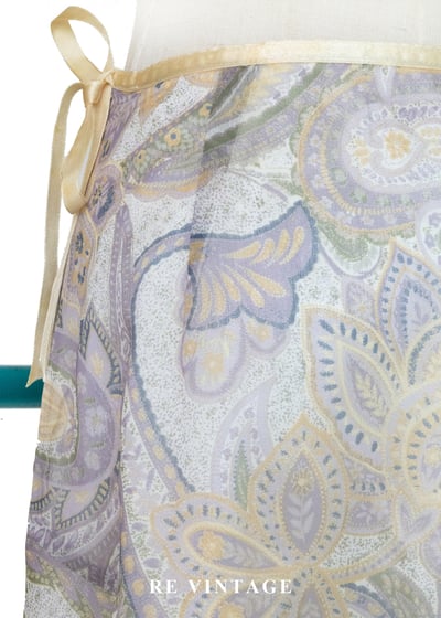 柔光淡霧花園紗裙（25"）5