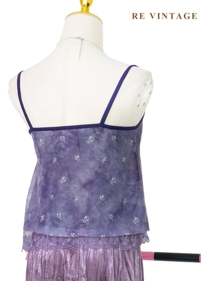 丁香煙雨 - 紮染迷你小花小背心10