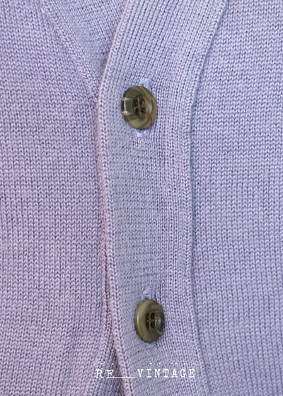 藍紫色立體編織紋針織背心7