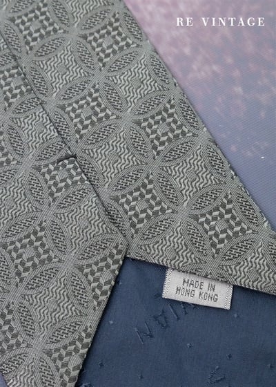 錯覺編碼低彩灰領帶5