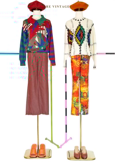 熱情の幾何宇宙針織毛衣2