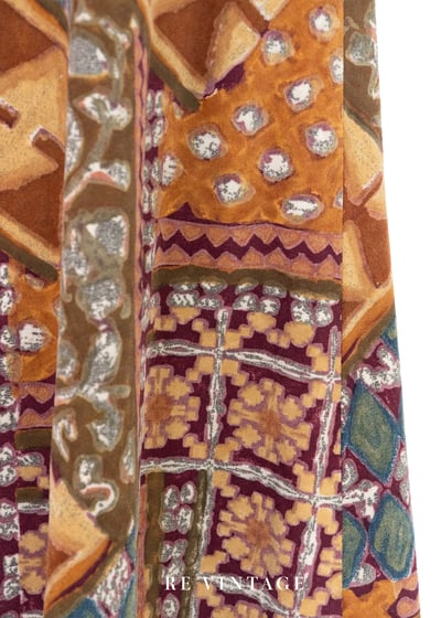 Bohemian 完美拼貼印花長裙（26-27"）5