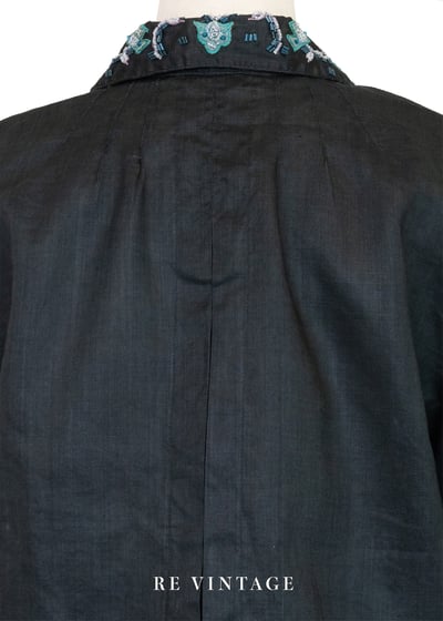 夜幕蝶園質感襯衫14