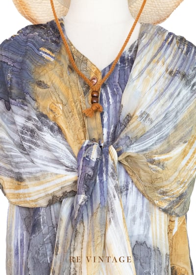 金與藍的潮汐之間短袖上衣4