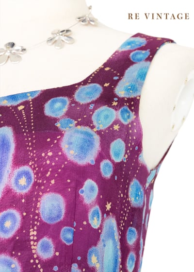 水波之上的紫光亂流美腿長洋裝4