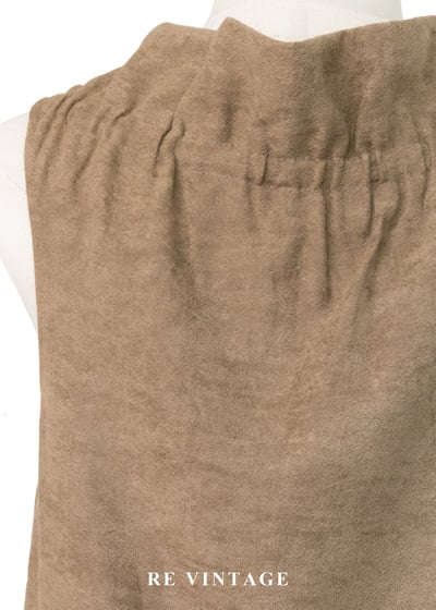 Sand Muse 抽繩花朵領口法式輕鬆洋裝12