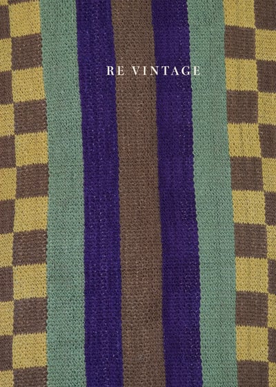 墨綠黃格紋紫線條圍巾5