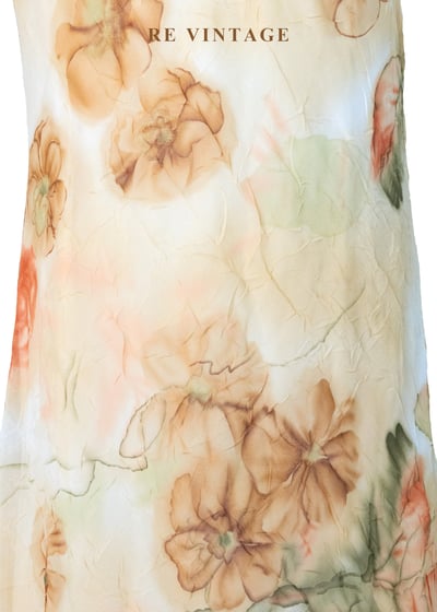 陽光午後大花圖騰少女洋裝6