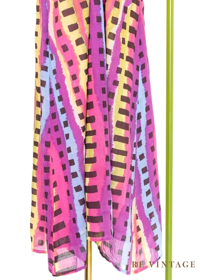 『歐洲寶物』Color Wave 格紋長洋裝7