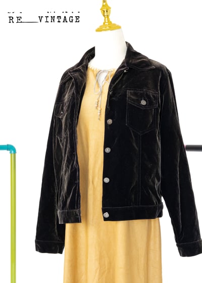 黑巧克力水蜜桃手感夾克外套1