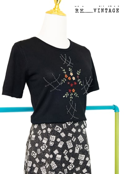 歐洲後花園薄款針織上衣7