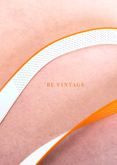 亮橘色造型皮帶10