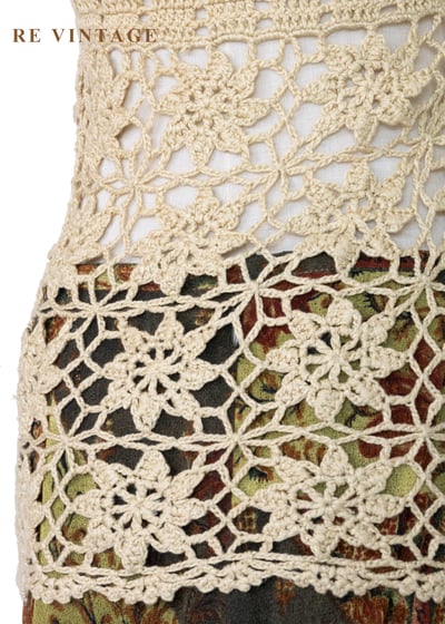 密沙花編織繞頸背心10