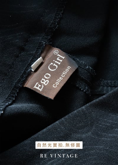 水波漩渦靜中有動黑系喇叭褲12