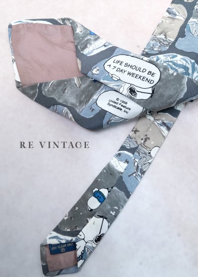 查理布朗的夏日海岸信箋 - 經典史努比海島度假領帶7