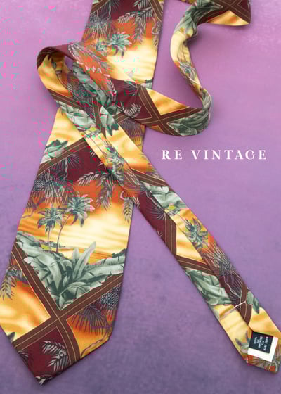 南洋落日的浪漫午後領帶1