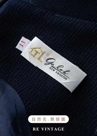 氣質單品 - 經典深海藍腰帶長洋裝17