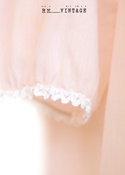 『紐約寶物』Nightshirts 淡粉色小小花刺繡上衣洋裝8