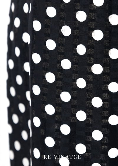 深藍點點夏日洋裝12