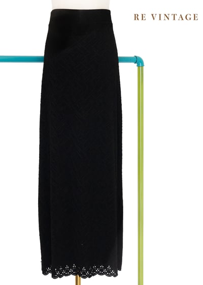 質感單品 - 工藝斜紋花邊蕾絲長裙（28-35"）8