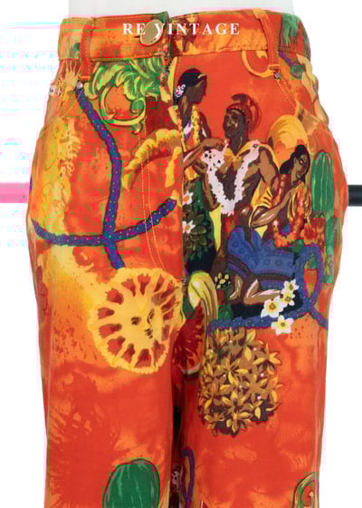 太陽神祭典熱帶風情長褲（29"）3