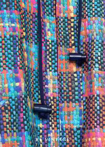 城市探險家 - 彩虹仿編織雙面外套6