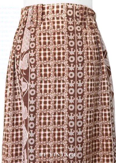 圖騰密語異國風情排釦長裙（27-30"）10