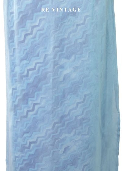 透明水紋霧藍長裙（27-29"）6