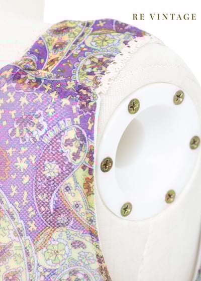 Smoky Grape 滿版印花網紗洋裝13