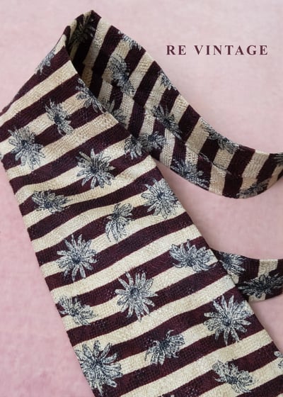 紅棕色越界雛菊領帶7