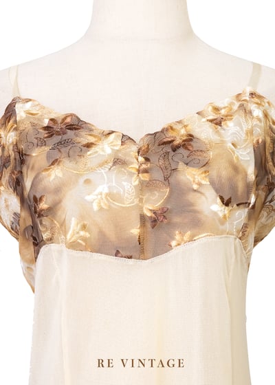 Fading Bloom花朵紗面小背心4