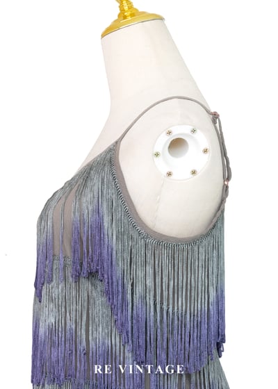 Jazz Age 迷霧漸層紫流蘇背心8