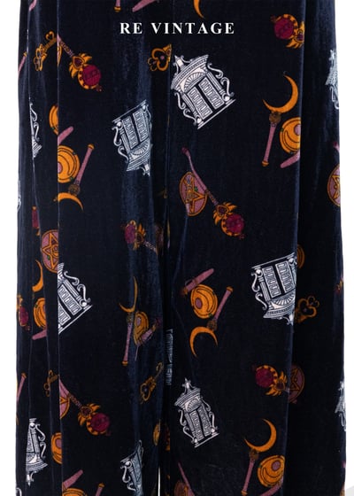 美少女戰士的魔法深藍絨布長褲（23-30"）4