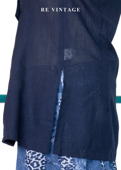 質感單品 - Navy Tailored Vest 金光雙排釦挖背背心8