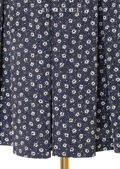 清新の藍色小白花褲裙（23-27"）4