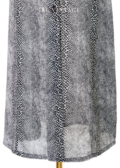 冷調蛇影之夜長版洋裝6