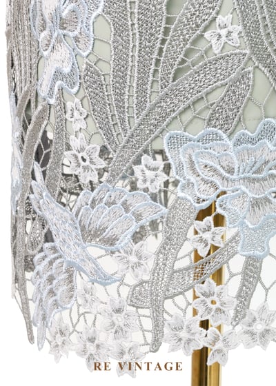 藍灰微光秘密花園及膝裙（～26"）9