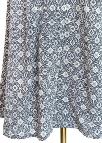 Light Gray 幾何塔羅傘狀長裙（25"）6