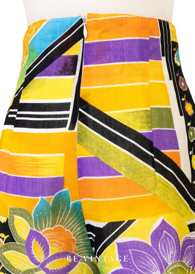 套裝短褲 - 搖擺花拼派對短褲（23"）8