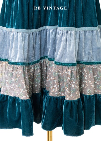 層光之海流動柔光絨布洋裝14