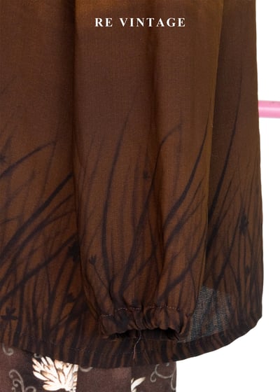 曠野湖邊焦糖黃漸層暈染上衣9