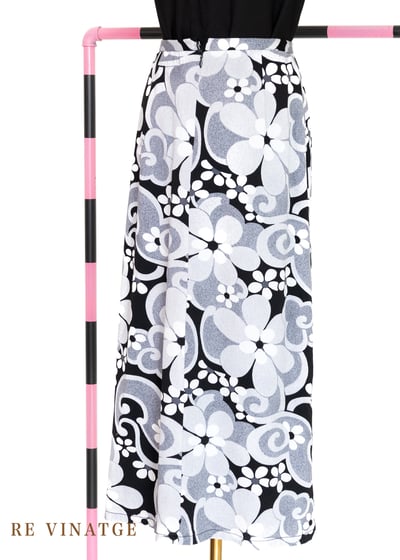 Gray tones 小花朵朵長裙（26")5