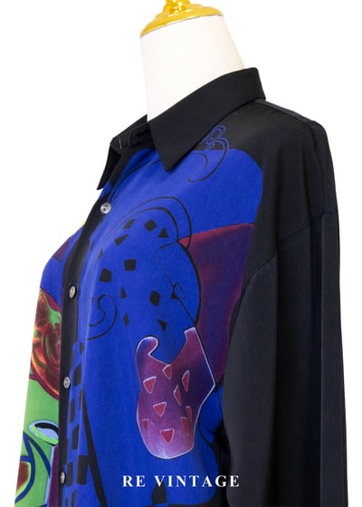 現代主義的霓虹畫布襯衫10