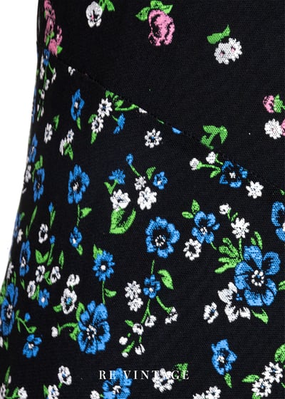 Bloom in Haze 色彩斑斕碎花洋裝9