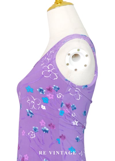 擁抱春天の紫色夢彈性洋裝11