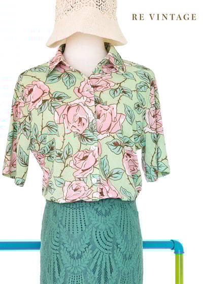 午後玫瑰茶會上衣1