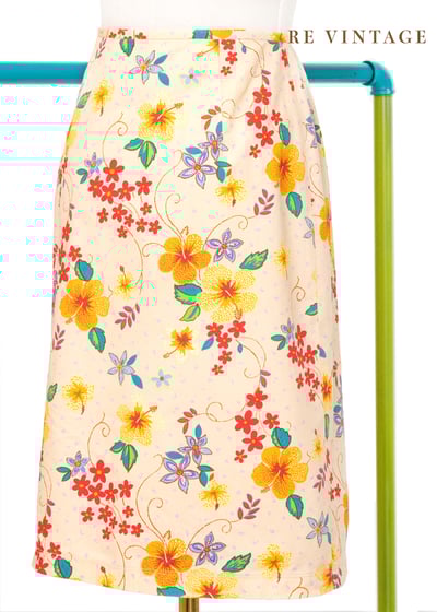 淡淡的粉橘色小花裙（24.5"）6