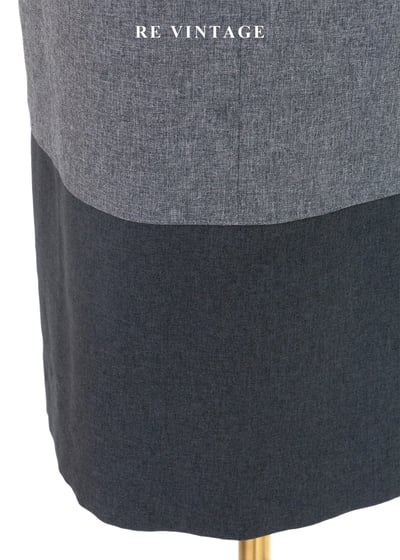 質感單品 - 視覺中心水泥灰長洋裝12